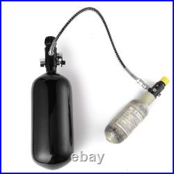 Discounted 98ci/1.6L DOT Carbon Fiber Paintball Tank with Dual Gauge Valve, PC