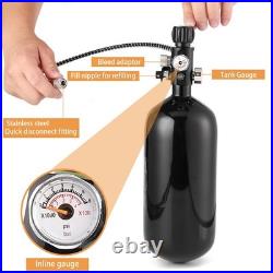 Discounted DOT 98ci/1.6L Carbon Fiber Tank with Dual Gauge Valve, PCP Tank 450 Discounted DOT 98ci/1.6L Carbon Fiber Tank with Dual Gauge Valve, PCP Tank 450