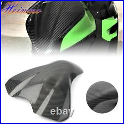 Dry Carbon Fiber Gas Fuel Tank Cover Fairing For Kawasaki Ninja 400 2018 2022