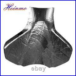 Dry Carbon Fiber Gas Fuel Tank Cover Fairing For Kawasaki Ninja 400 2018 2022