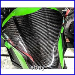 Dry Carbon Fiber Gas Fuel Tank Cover Fairing For Kawasaki Ninja 400 2018 2022