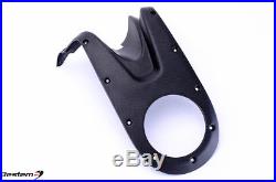 Ducati 696 796 1100 Tank Ignition Cover Guard Trim Fairing MATTE Carbon Fiber