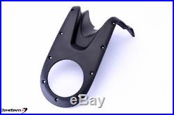 Ducati 696 796 1100 Tank Ignition Cover Guard Trim Fairing MATTE Carbon Fiber