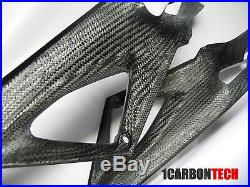 Bestem 3k Carbon Fiber Lower Radiator Shroud / V Panel Fairing Cover For Ducati 1098, 848, 1198 (CBDU-1098-RDC)