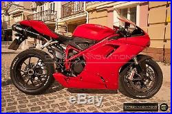Ducati 848 1098 1198 Carbon Fiber Tank Side Panels Dry Pre-Preg Superbike