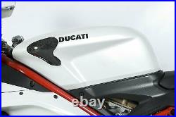 Ducati 848 2008-2014 R&G Racing Carbon Fibre Tank Sliders TS0005C