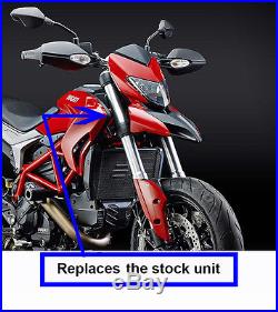 Ducati Hypermotard 821 SP/Hyperstrada Inner Side Fuel Tank Panels Carbon Fiber