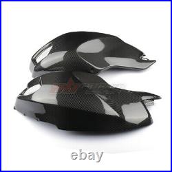 Ducati Monster 696 796 795 1100 Side Tank Covers Carbon fiber