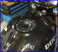 Ducati Monster Composite Fuel Tank Corsa Carbon Gas Cap ETI Fuelcel