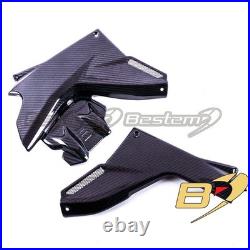 Ducati Multistrada V4 V4 S 2021 Carbon Fiber Tank Side Panels Fairing Twill