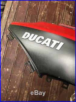 Ducati Oem Diavel Carbon Fuel Tank Cover Part# 48015221AB