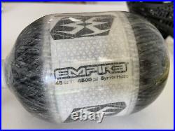 Empire Mini GS Paintball Gun bundle with R2 Rotor, 4500psi carbon fiber tank