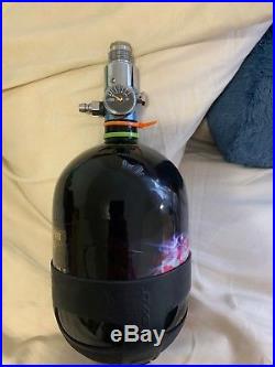 Empire Paintball 56ci 4500psi Carbon Fiber Compressed Air Tank with rubber pad