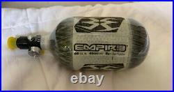 Empire Paintball Basics 68/4500 Carbon Fiber Compressed Air Tank- MINT CONDITION