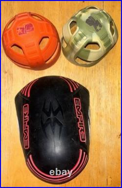 Empire Paintball Lite 68/4500 HPA Carbon Fiber Compressed AirTank With 3 Sleeves