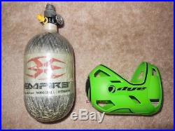 Empire paintball tank 68/4500 carbon fiber with dye cover