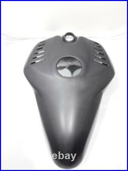 Extended Carbon Fiber Tank Cover 100% Ducati Panigale V2 899 955 959 1199 1299