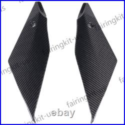 FK Real Carbon Fiber Tank Side Panels for Yamaha 2020-2021-2023-2024-2025 YZF R1