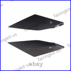 FK Real Carbon Fiber Tank Side Panels for Yamaha 2020-2021-2023-2024-2025 YZF R1