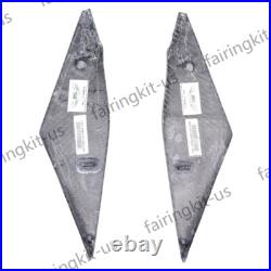 FK Real Carbon Fiber Tank Side Panels for Yamaha 2020-2021-2023-2024-2025 YZF R1