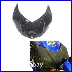 FSH Real 100% Carbon Fiber Half Tank Cover Fit for Suzuki 2007 2008 GSXR 1000