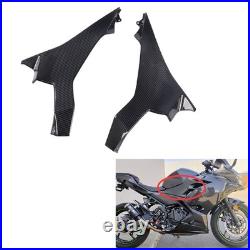 FSH Tank Side Panels 100% Carbon Fiber for Kawasaki Ninja 2018-2023 EX400 400R