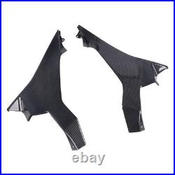 FSH Tank Side Panels 100% Carbon Fiber for Kawasaki Ninja 2018-2023 EX400 400R