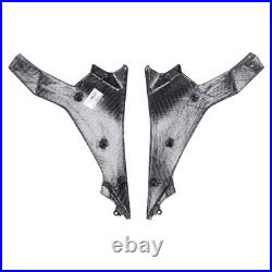 FSH Tank Side Panels 100% Carbon Fiber for Kawasaki Ninja 2018-2023 EX400 400R FSH Tank Side Panels 100% Carbon Fiber for Kawasaki Ninja 2018-2023 EX400 400R