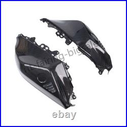 FSJ Real Carbon Fiber Side Tank Cover for Yamaha 2022-2023-2024-2025 YZF R7