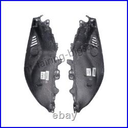 FSJ Real Carbon Fiber Side Tank Cover for Yamaha 2022-2023-2024-2025 YZF R7
