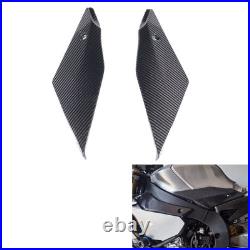 FSJ Real Carbon Fiber Tank Side Panel for Yamaha 2020-2021-2023-2024-2025 YZF R1