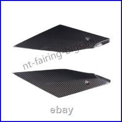FSJ Real Carbon Fiber Tank Side Panel for Yamaha 2020-2021-2023-2024-2025 YZF R1