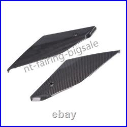 FSJ Real Carbon Fiber Tank Side Panel for Yamaha 2020-2021-2023-2024-2025 YZF R1