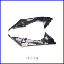 FTA 2009-2014 BMW S1000RR 100% Carbon Fiber Tank Side Panel Fairing Twill 13 12