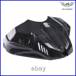 FTA Real Carbon Fiber Front Half Tank Cover for Yamaha 20-2021-2024-2025 YZF R1