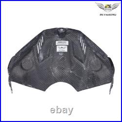 FTA Real Carbon Fiber Front Half Tank Cover for Yamaha 20-2021-2024-2025 YZF R1