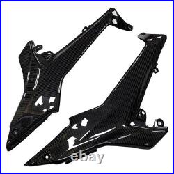 FTD 100% Carbon Fiber Tank Side Panel Fit for Kawasaki Ninja 2017-2025 650R Z650