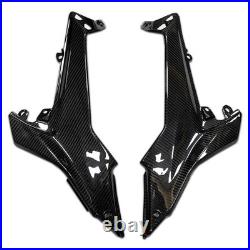 FTD 100% Carbon Fiber Tank Side Panel Fit for Kawasaki Ninja 2017-2025 650R Z650
