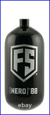 First Strike HERO 2.0 88ci 4500psi Carbon Fiber Paintball Tank Bottle Only