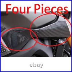For 2017-2020 MT09 FZ09 Carbon Fiber Tank Side Fairing Air Intake Cover, Glossy