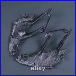 For 2018-2023 Ninja 400 100% Real Carbon Fiber Tank Side Panel Cover, Air Outlet