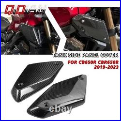 For 2019-2023 CB650R CBR650R Carbon Fiber Tank Side Panel Cover Air Intake Cover