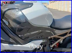 For 2020-2026 BMW S1000RR 100% Carbon Fiber Gas Tank Side Cover Panel Fairing