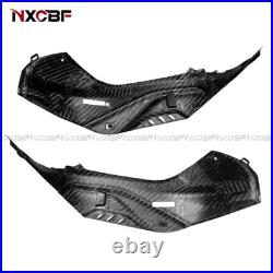 For 2020-2026 BMW S1000RR 100% Carbon Fiber Gas Tank Side Cover Panel Fairing