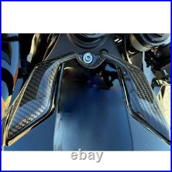For 2020-2026 R1 Carbon Fiber Air Box Guard, Gas Fuel Tank Cover, Glossy Twill
