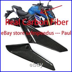 For 2022-2026 GSX-S1000 GSXS1000 Carbon Fiber Tank Side Fairing Air Intake Cover