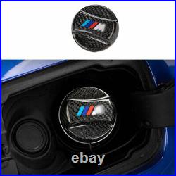 For BMW X3 G01 X4 2018-2021 Dry Carbon Fiber Fuel Tank Cap Oil Gas Cover Trim