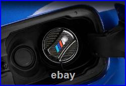For BMW X3 G01 X4 2018-2021 Dry Carbon Fiber Fuel Tank Cap Oil Gas Cover Trim