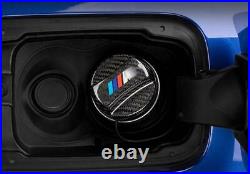 For BMW X3 G01 X4 2018-2021 Dry Carbon Fiber Fuel Tank Cap Oil Gas Cover Trim