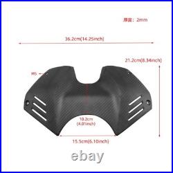 For DUCATI Panigale V4 V4S 2018-2021 Real Carbon Fiber Tank Front Cover Fairing